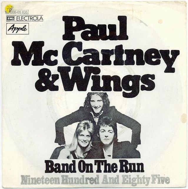 an advertisement for the band's album called, paul mcc carney & wings