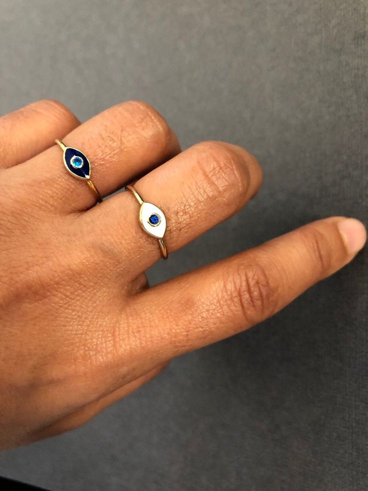 Symbolic Evil Eye Jewelry, Spiritual Evil Eye Ring Jewelry, Spiritual Evil Eye Rings As Gift, Spiritual Round Jewelry With Evil Eye Detail, Symbolic Evil Eye Jewelry Ring, Symbolic Evil Eye Ring Jewelry, Spiritual Round Evil Eye Jewelry, Symbolic Round Evil Eye Jewelry, Spiritual Hypoallergenic Jewelry Ring