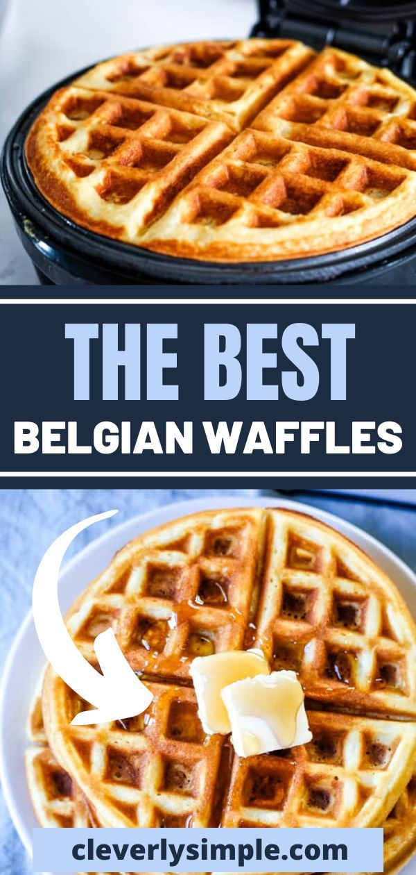 the best waffle recipe is made with only three ingredients and it's ready to be eaten