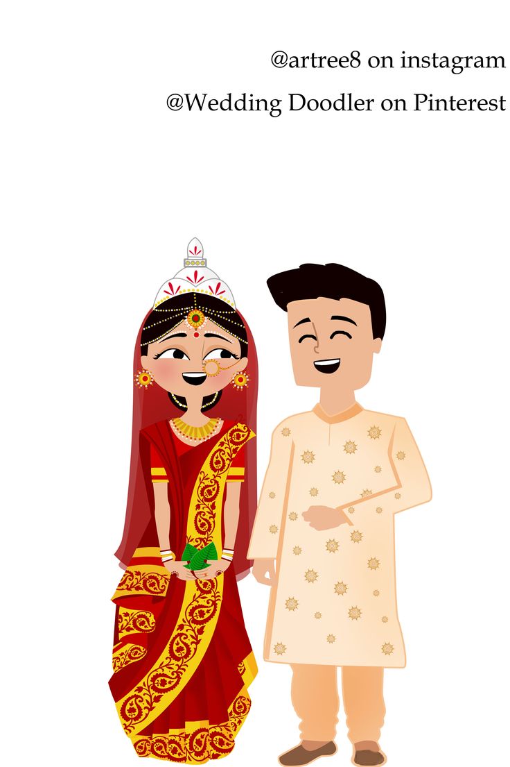 #wedding #weddingillustration #weddingcustomcard #customcard #shaadi #weddingcard #illustration #doodle #bengalibride #bengaliwedding #bengalibrideillustration #northindian #northindianwedding #northindianweddinginvite  #einvite #eweddinginvite Bengali Wedding Couple Cartoon, Bengali Bride Cartoon, Bengali Bride Illustration, Bengali Bride And Groom Cartoon, Bengali Bride Groom Illustration, Bengali Bride Drawing, Bengali Wedding Invitation Cards, Bengali Wedding Illustration, Kula Art