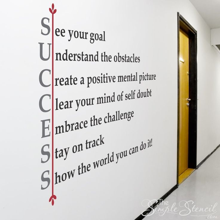 Promote success in your school hallways, classrooms, office settings, work spaces or even in counselor's offices. Order this wall decal in up to three colors to match your school, office or logo colors. We offer this easy to install wall decal in many small or large sizes. If you don't see a size you are looking for, or if you would like a custom design, contact us for more options. Encouraging Wall Art, Studera Motivation, Logo Colors, School Hallways, Work Spaces, Self Quotes, Self Motivation, Self Improvement Tips, Wise Quotes