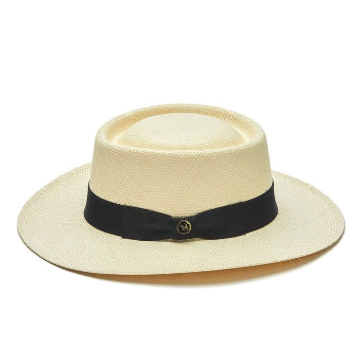 Be stylish this season with the RIDER from our Austral Panama Collection. Crafted from genuine Panama straw with a genuine leather band and gold pin detail, this hat also boasts a 3-inch brim for maximum sun protection. Look sharp in any setting. Luxury Brimmed Summer Hats, Luxury Brimmed Straw Hat For Summer, Luxury Wide Brim Boater Hat For Summer, Luxury Brimmed Boater Hat For Summer, Classic Hats With Upf 50+ And Curved Brim, Luxury Flat Brim Straw Hat For Summer, Classic Wide Brim Sun Hat With Upf 50+, Luxury Short Brim Summer Hat, Luxury Summer Hat With Short Brim