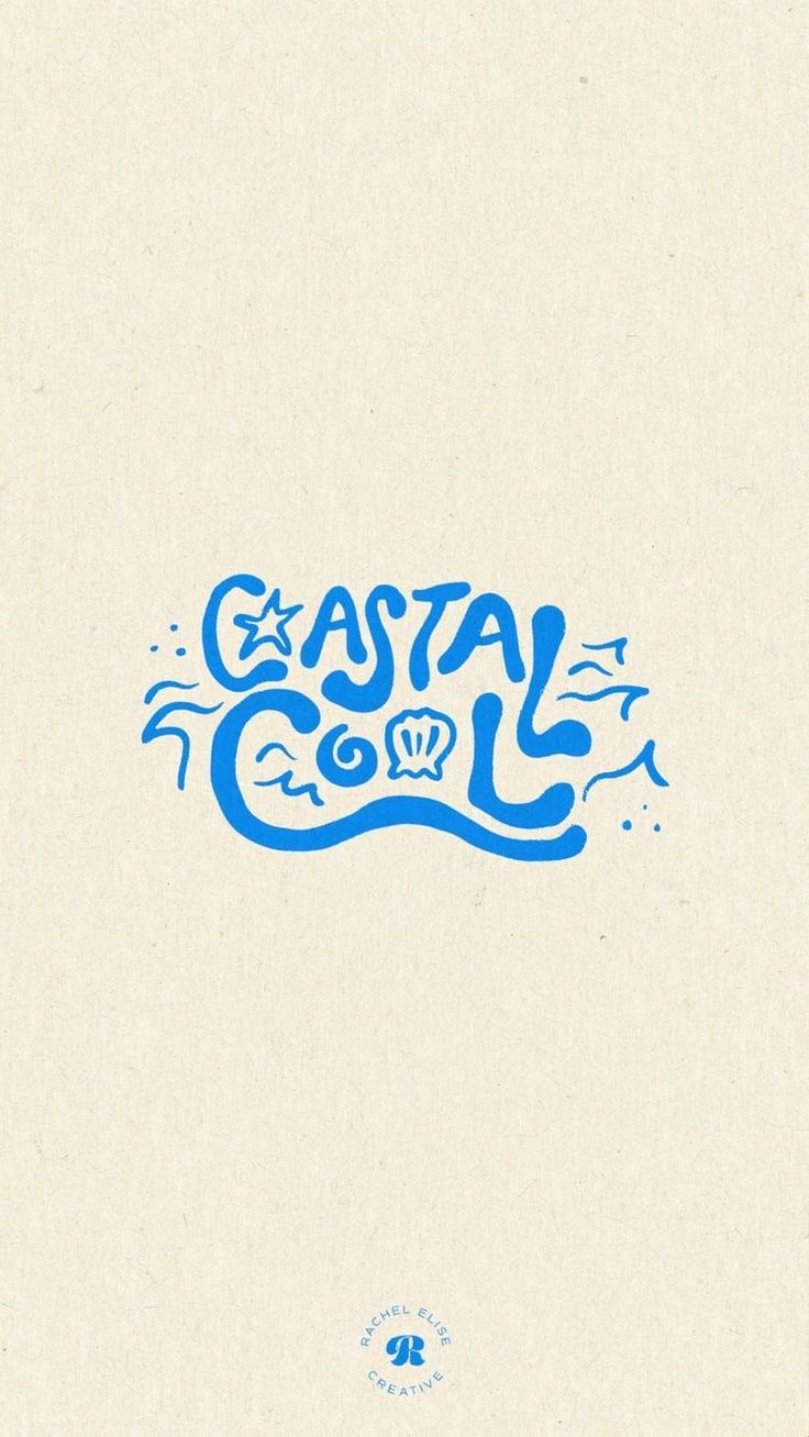 the logo for castal cout is shown in blue on a white paper background