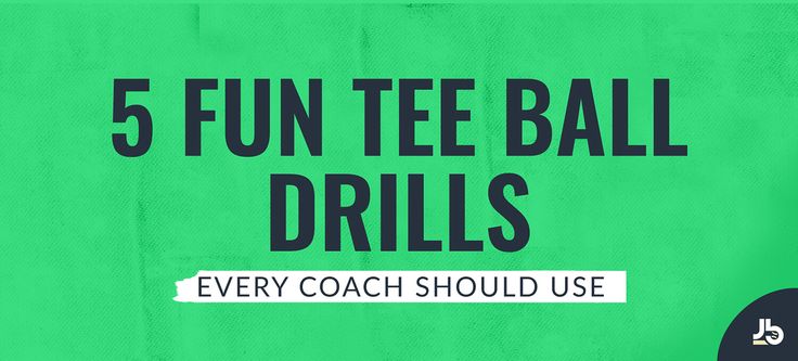 five fun tee ball drills every coach should use