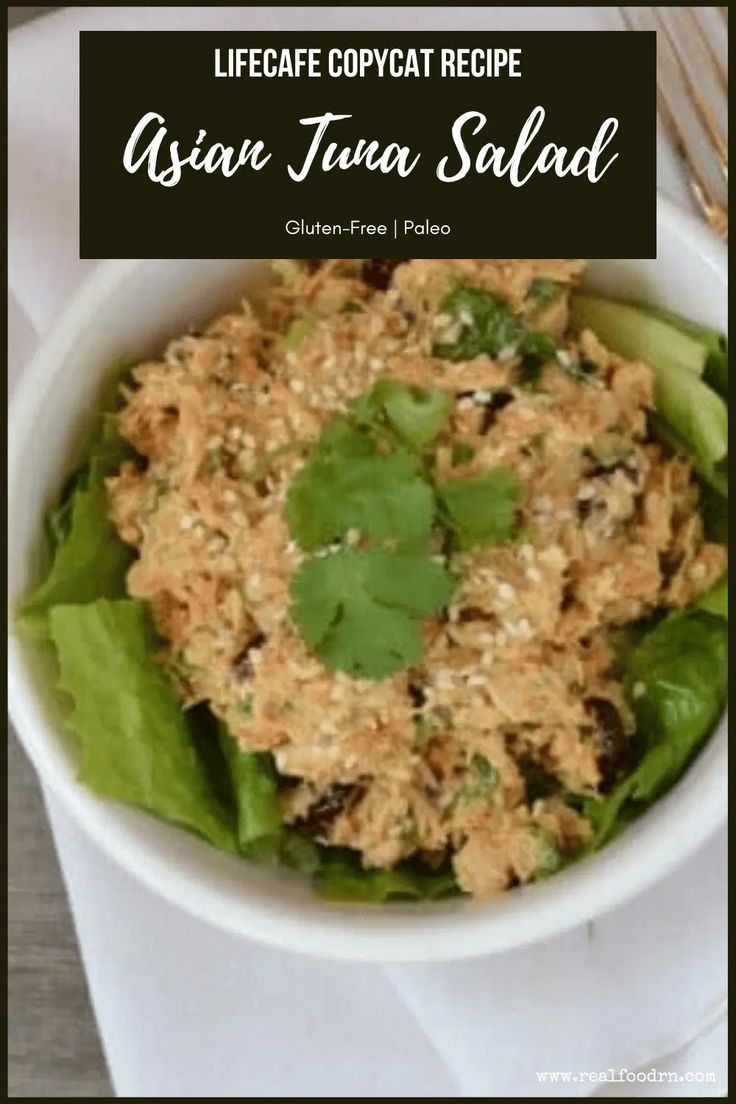 You'll love this twist on classic tuna salad. It has the most amazing flavors! Perfect for a light lunch or snack. Grab the recipe! ******* homemade asian tuna salad recipe | paleo asian tuna salad | gluten free asian tuna salad | grain free asian tuna salad | healthy asian tuna salad Asian Tuna Salad Recipe, Tuna Salad Healthy, Asian Tuna, Gluten Free Asian, Kid Food Recipes, Classic Tuna Salad, Salad Gluten Free, Healthy Tuna Salad, Healthy Asian