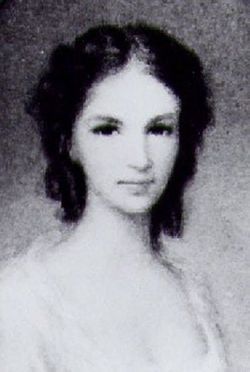 an old black and white photo of a woman