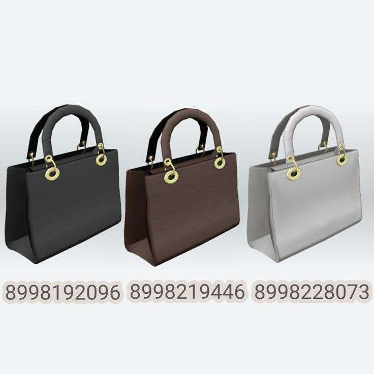 Bloxburg Handbags Codes, Berry Ave Purse Codes, Berry Ave Bag Code, Bag Codes Bloxburg, Berry Avenue Accessories, Roblox Bag Codes, Bloxburg Accessories Codes, Roblox Purse Codes, Berry Avenue Accessories Codes