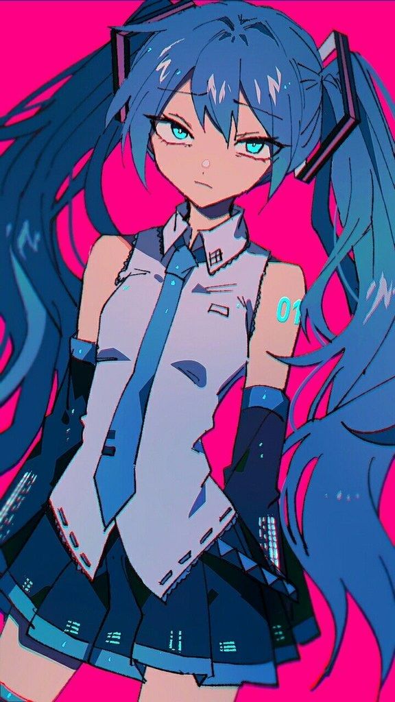 Moe Anime Art, 2000s Anime Art Style, 2000s Anime Art, Hatsune Miku Chibi, Miku Chibi, Anime Art Style, Characters From Movies, Miku Hatsune Chibi, 2000s Anime