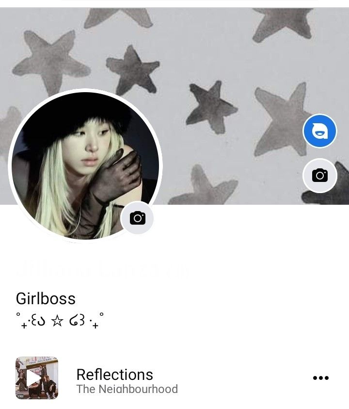 Facebook account Aesthetic Facebook Account, Facebook Account, Stars