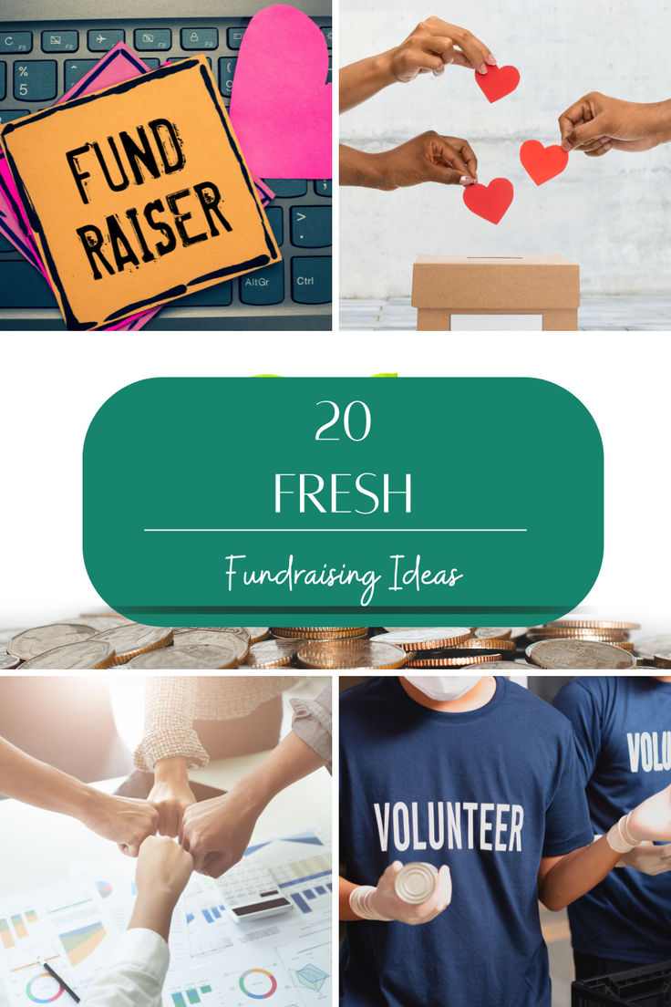 20 Fresh Fundraising Ideas that Stand out! Fundraising Ideas For Adults, Fund Raising Ideas Fundraising Events, Fundraising Ideas Non Profit, Mission Trip Fundraising Ideas, Creative Fundraising, Unique Fundraisers, Charity Run, Mystery Dinner, Fundraiser Ideas