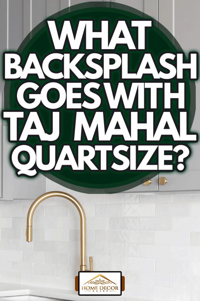 what backsplash goes with taj mahl quartsize? cover art