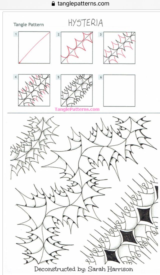 the instructions for how to draw an abstract plant with different shapes and sizes, including leaves