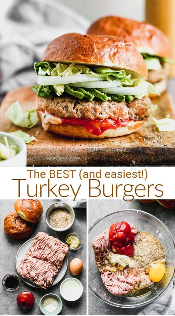 the best and easy turkey burgers