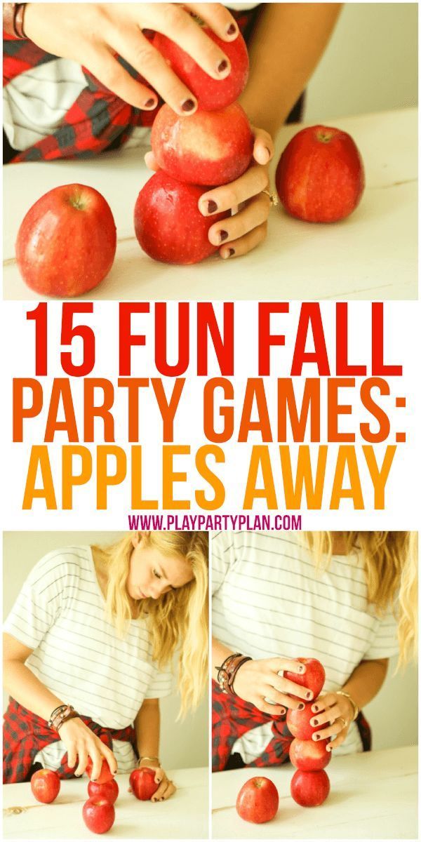 the girl is playing with apples and making them look like they're having fun