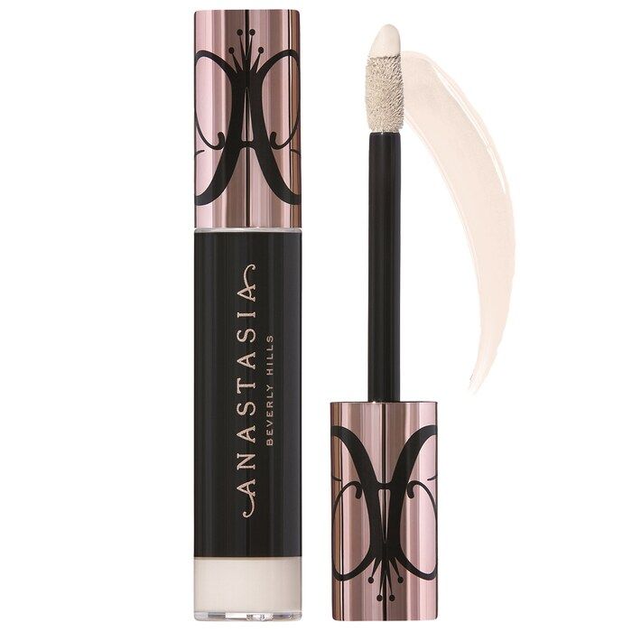 Magic Touch Concealer - Anastasia Beverly Hills | Sephora Anastasia Beverly Hills Concealer, Anastasia Beverly Hills Eyeshadow, Anastasia Beverly Hills Dipbrow, Shimmer Body Oil, Tinted Brow Gel, Crystal Lips, Anastasia Beverly Hills Brow, Concealer Shades, Full Coverage Concealer