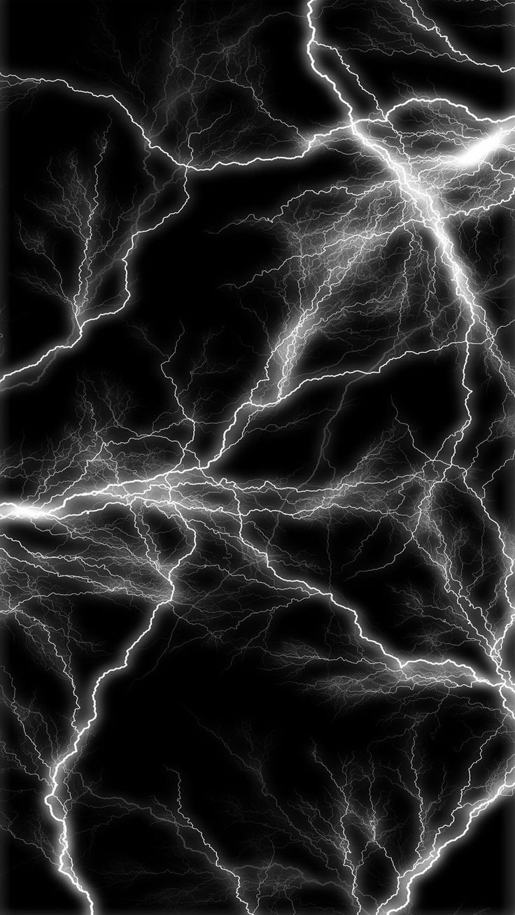 an abstract black and white background with lightning