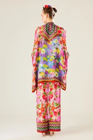 Shop for Rajdeep Ranawat Multi Color Chanel Silk Floral Pattern Tunic for Women Online at Aza Fashions Chanel Pattern, Rajdeep Ranawat, Tunics Online, Tunic Pattern, Fashion App, Fabric Silk, Womens Tunics, Aza Fashion, Sleeve Type