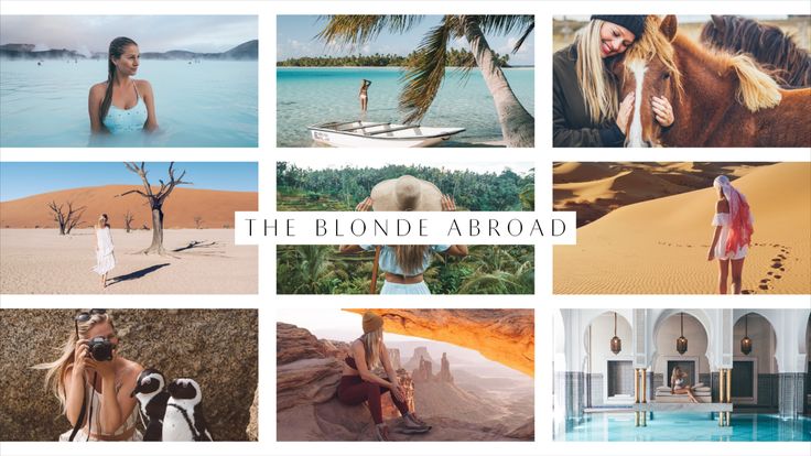 The Blonde Abroad