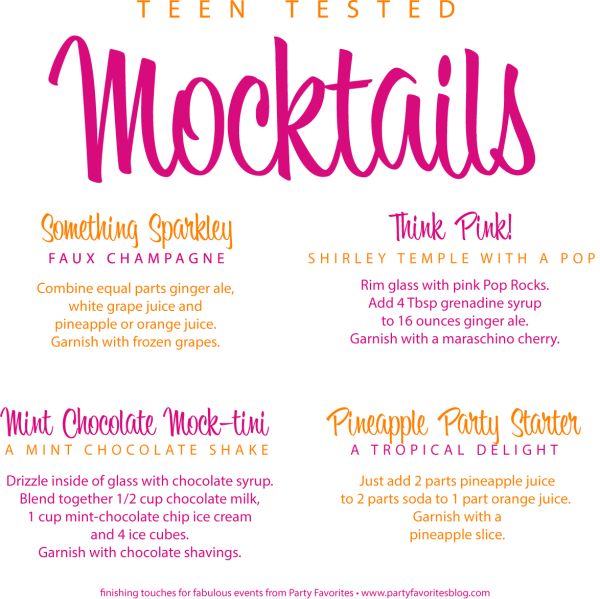 a poster with the words cocktails written in different colors and font styles on it