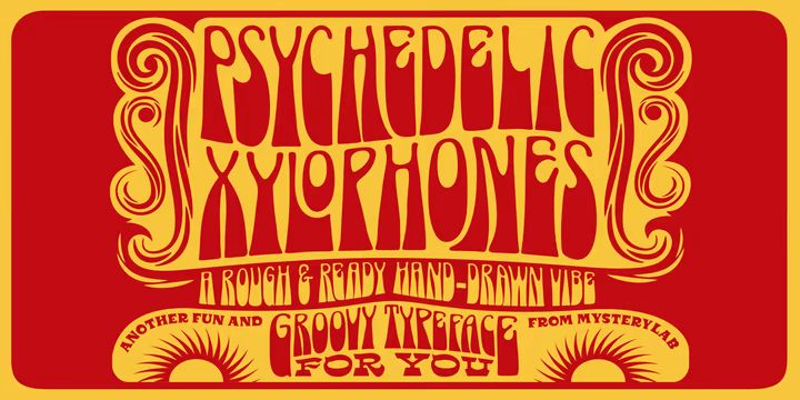 Psychedelic Xylophones Font | Webfont & Desktop | MyFonts Video Game Font, Hippie Font, Fonts Style, Insta Layout, Pixel Font, Futuristic Fonts, Groovy Font, Text Graphics, Poster Fonts