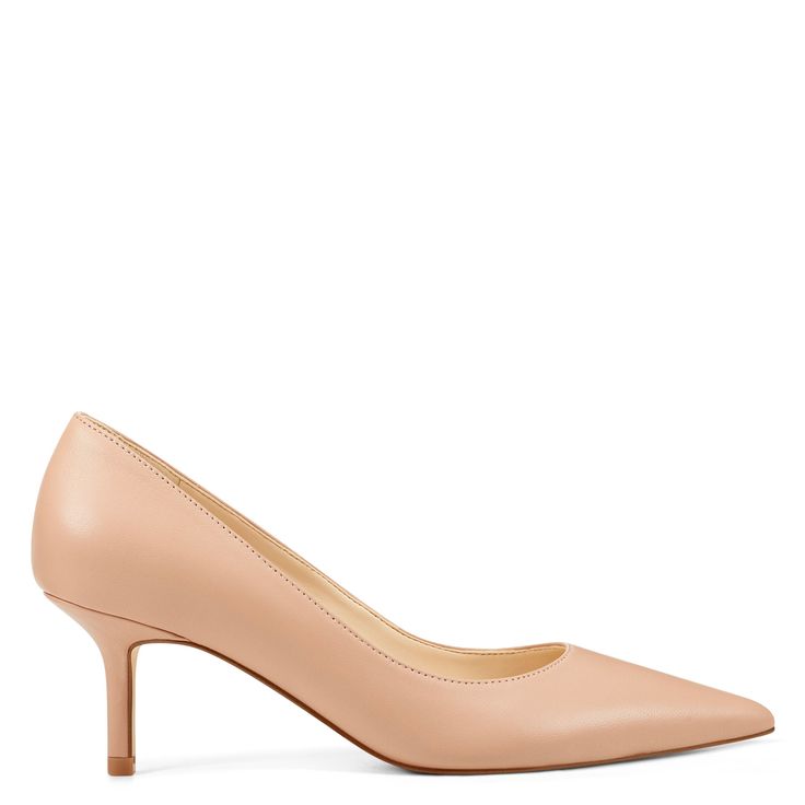 Arlene pointy toe pump Everyday Heels, Perfect Heels, Toes Designs, Nude Pumps, Kitten Heel Pumps, Pointed Toe Heels, Fashion High Heels, Nine West Shoes, Heel Pumps