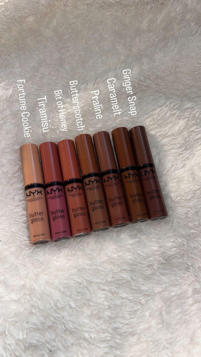 Lava Cake Nyx Butter Gloss, Praline Nyx Butter Gloss, Nyx Ginger Snap Butter Gloss, Nyx Butter Gloss Combo, Butter Gloss Nyx Swatch, Butter Gloss Lip Combo, Nyx Praline, Nyx Butter Gloss Praline, Nyx Butter Gloss Dark Skin