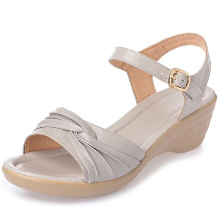 Shipping: Worldwide Express Shipping AvailableDelivery time: 7-15Days Fast ShippingReturns: Fast refund, 100% Money Back Guarantee.Brand Name: BEYARNEHeel Height: Med (3cm-5cm)With Platforms: YesPlatform Height: 0-3cmSandal Type: BasicOrigin: Mainland ChinaOccasion: CasualUpper Material: Genuine LeatherUpper-Genuine Leather Type: Cow LeatherOutsole Material: RubberBack Counter Type: Back StrapPattern Type: SolidSide Vamp Type: OpenFit: Fits true to size, take your normal sizeStyle: FashionHeel T Warm Winter Boots Women, Warm Winter Boots, Flat Wedges, Casual Leather Shoes, Wedges Sandals, Winter Ankle Boots, Leather Moccasins, Leather Flat Shoes, Genuine Leather Shoes