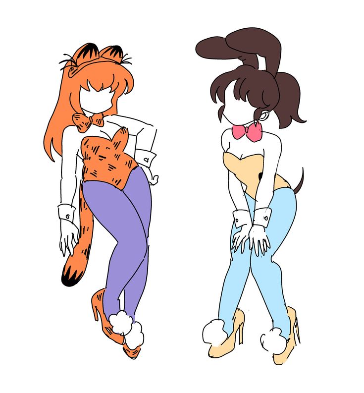 two cartoon characters one is holding a cat