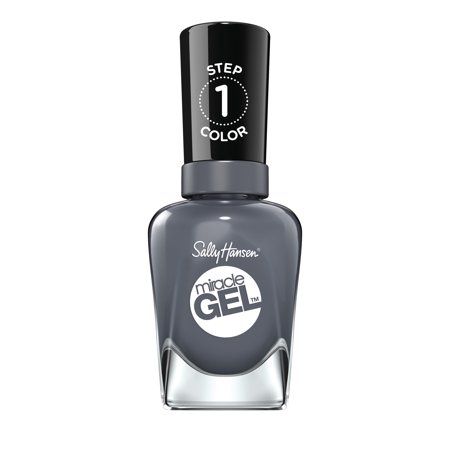 Our ultimate chip resistant polish in 2 simple steps (color + top coat). NO UV light needed Salon quality results all from the comfort of your own home Get your mani to last longer than with traditional polish #1 selling gel hybrid polish in the us** #1 nail color** **Nielsen $latest 52 wks - W/E 12/4/21. Size: 0.5 fl oz.  Color: Gray. Sally Hansen Gel, Sally Hansen Miracle Gel, Mad Women, Gel Nail Colors, Fall Nail Colors, Beauty Nail, Nail Polish Remover, Sally Hansen, Nail Color