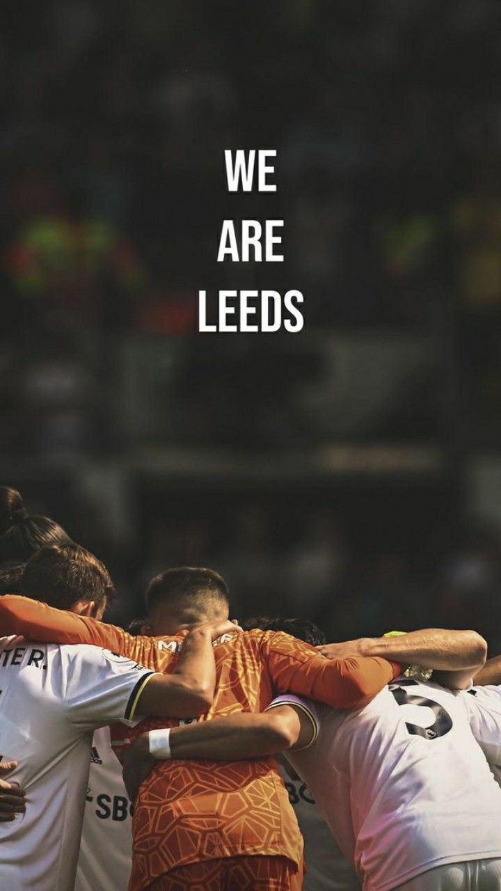 a group of soccer players huddle together with the words we are leads above them