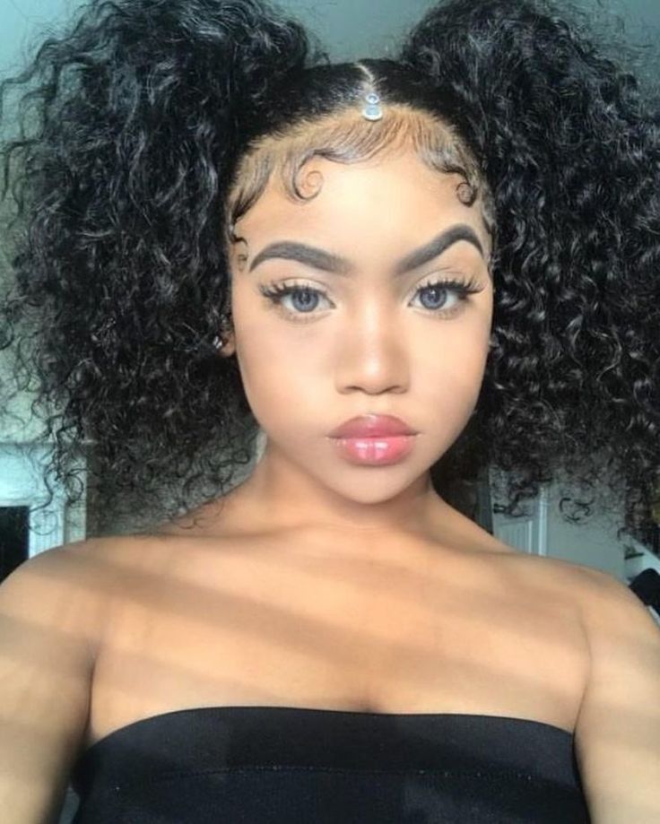 Slick Ponytail, Edges Hair, Cute Curly Hairstyles, Hair Techniques, Natural Curls Hairstyles, Slicked Back Hair, Natural Hair Styles Easy, Slick Hairstyles, Curly Girl Hairstyles