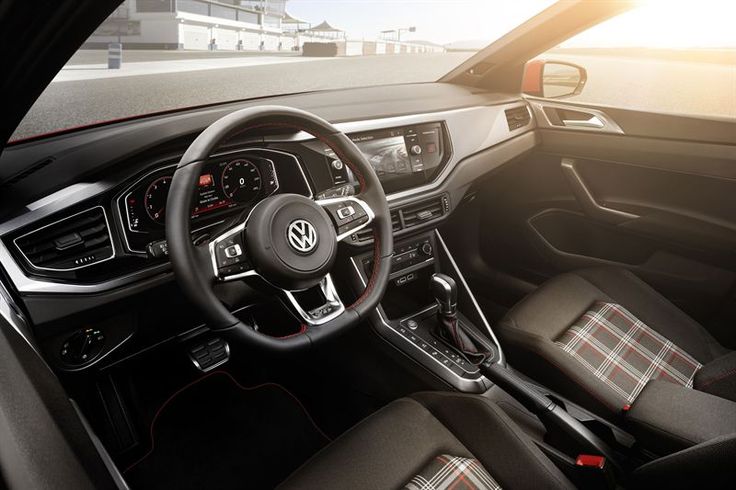 the interior of a volkswagen vehicle