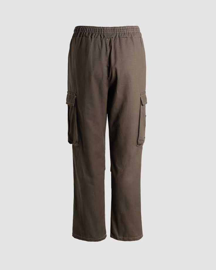 Details: Long cargo pants with pockets designBottom Length:LongMaterials:95% Polyester + 5% Spandex Combat Cargo Pants With Pockets, Combat Wide Leg Bottoms With Side Pockets, Combat Style Full Length Cargo Bottoms, Combat Style Full-length Cargo Pants, Full-length Combat Style Cargo Bottoms, Full Length Combat Cargo Bottoms, Full Length Combat Cargo Pants, Combat Cargo Pants With Side Pockets, Relaxed Fit Combat Bottoms With Cargo Pockets