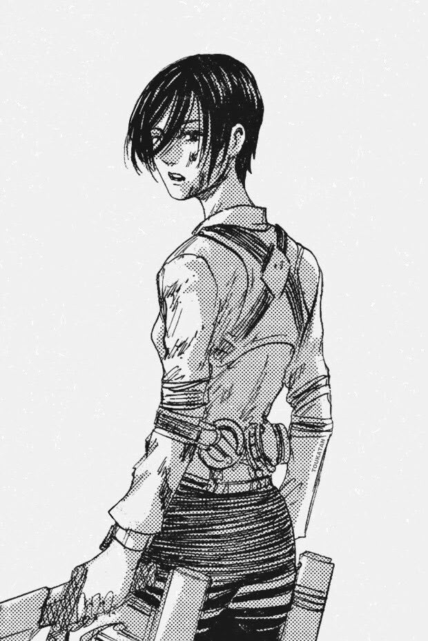 Aot Manga Panels Aesthetic, Mikasa Ackerman Manga Panel, Mikasa Manga Panels, Aot Manga Panels, Mikasa Ackerman Manga, Mikasa Manga, Mikasa Ackerman Icon, Tattoo Artistic, Mikasa Anime