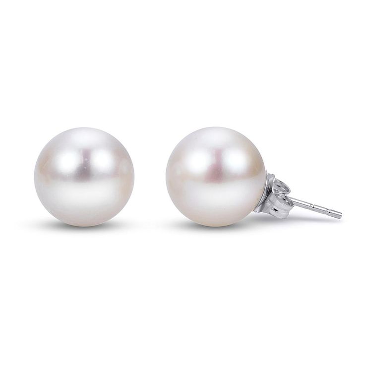 Imperial Pearls 14K 9-9.5mm Cultured Freshwater Pearl Stud Earrings Perfect finishing touches start with the always-appropriate glow of these pearl studs.  Design Information       Cultured freshwater pearl forms each stud earring Classic Round Pearl Earrings With Prong Setting, Classic Round Pearl Earrings For Anniversary, Classic Pearl Earrings For Anniversary, Classic Hypoallergenic Akoya Pearl Earrings, Hypoallergenic Akoya Pearl Earrings In Classic Style, Hypoallergenic Classic Akoya Pearl Earrings, Classic Round Akoya Pearl Earrings, Classic Pearl White Pearl Earrings With Round Beads, Classic White Pearl Earrings With Round Beads