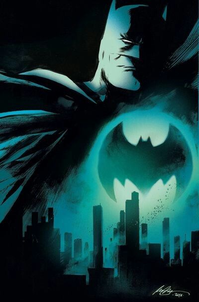 the batman movie poster is shown in this image