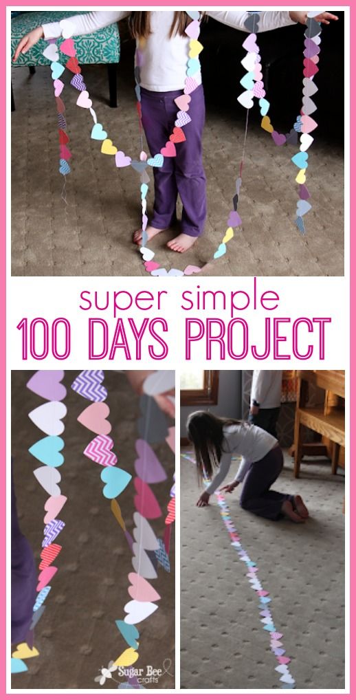 a collage of photos with the words super simple 100 days project