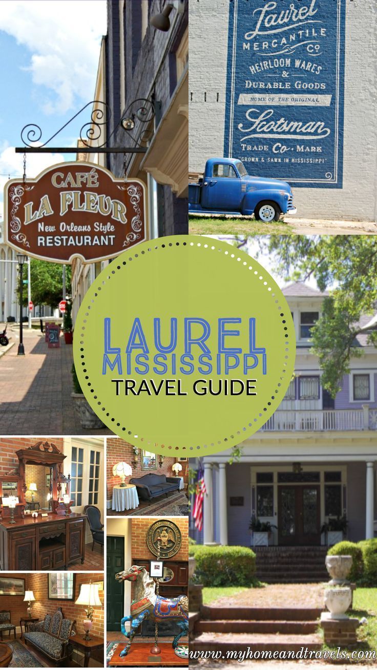 the haurel travel guide is shown in this collage