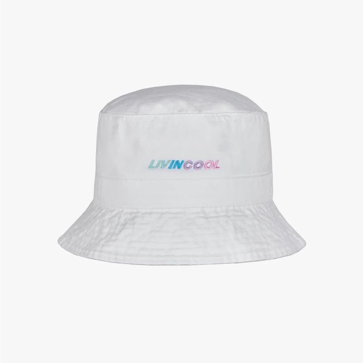 Brand New In Perfect Condition. Jam 0423 Livincool Slick Gradient Bucket Hat White Bucket Hat Embroidered Slick Gradient Logo 100% Cotton One Size Fits All Made In Los Angeles, Ca Trendy White Bucket Hat For Beach, Trendy White Hat For Streetwear, Trendy White Hats For Streetwear, White Wide Brim Hat For Streetwear, Trendy White Streetwear Hat, Trendy White Bucket Hat With Flat Brim, White Flat Brim Bucket Hat For Streetwear, Trendy White Brimmed Bucket Hat, Trendy White Flat Brim Bucket Hat