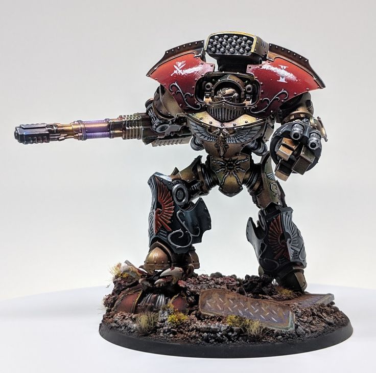 Brother Aekthelion - Adeptus Custodes Telemon Heavy Dreadnought - Complete - Happy Dreadtober #paintingwarhammer #paintingforgeworld #paintingcustodes #adeptuscustodes #custodes #custodes30k #telemon #dreadnought #dreadtober Telemon Heavy Dreadnought, Adeptus Custodes Shadowkeepers, Custodes Dreadnought, Warhammer Custodes, Custodes 40k, Legio Custodes, Sisters Of Silence, Adeptus Custodes, 40k Armies