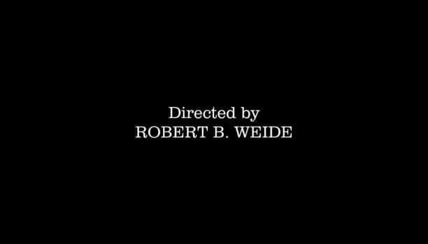 a black background with the words directed by robert b wede in white on it