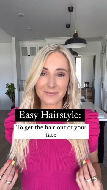 LAUREN HALE✨ 40+ Makeup & Beauty Tips| Natural Makeup on Instagram: "�🚨YOU NEED TO TRY THIS EASY HAIRSTYLE 🚨 Seriously such an easy & cute way to get the hair out of your face and it works for most any hair length. Will you try this? 👇🏼 If so, tap the 🩷 and follow and save this for later!! Simple hair look, short hair, long hair, fine hair, moms over 40, trendy hairstyles, hair insp, hairstyles anyone can do Makeup from seint. Ready to try new makeup? Text the word MAKEUP to 12085081311 for Long Hair Fine, Beauty Tips Natural, 40 Makeup, Simple Hair, Tate Mcrae, Easy Hairstyle, Look Short, Hair Length, Hair Long