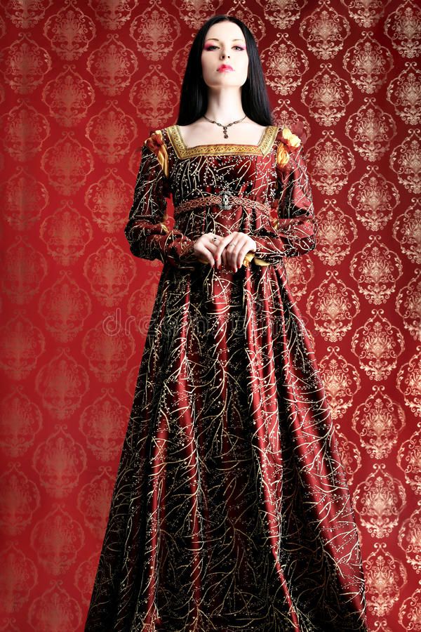 Women In Red, Medieval Gown, Medieval Clothes, Fest Outfits, Fantasy Dresses, Medieval Costume, Medieval Clothing, Medieval Dress, Medieval Fashion