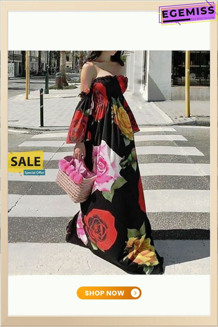 Women's Swing Dress Maxi Long Dress Short Sleeve Floral Patchwork Print Spring Summer Casual Sexy Vacation Dresses White Black Black Fitted Maxi Dress With Patchwork, Fitted Black Maxi Dress With Patchwork, Spring Black Patchwork Maxi Dress, Black Patchwork Dress For Vacation, Black Off-shoulder Maxi Dress With Floral Print, Maxi Long Dress, Floral Patchwork, Patchwork Print, Dress Short Sleeve