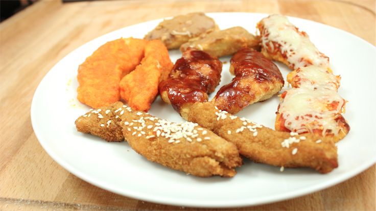 a white plate topped with different types of food