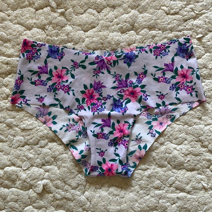 Victoria’s Secret White Floral Cheeky Panty Nwt Stretch White Bottoms With Floral Print, White Floral Print Stretch Bottoms, Stretch Floral Print Bottoms For Daywear, White Stretch Bottoms With Floral Print, Victoria's Secret Stretch Bottoms For Daywear, Victoria's Secret White Bottoms For Summer, Victoria's Secret Floral Print Bottoms For Spring, Victoria's Secret Fitted Bottoms For Daywear, Victoria's Secret Spring Floral Print Bottoms