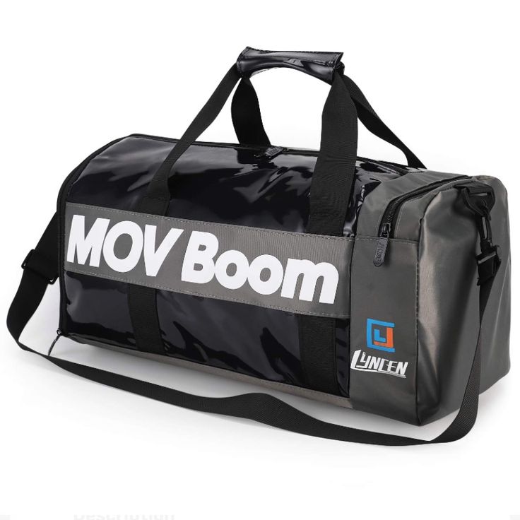 Lyncen Black Duffel Bag/Gym Bag Mov Boom. Model# Jsb 174 Material Laser Pu 230 Twillnylon With Shoe Compartment, Gradient Unisex Overnight Weekender Duffel Bag With Dry Wet Pocket For Travelling, Gym, Weekend Workouts Black Gym Bag With Zipper Closure For Sports, Black Gym Bag With Zipper Closure, Black Duffle Bag With Zipper For Gym, Sporty Rectangular Bags For Streetwear, Black Gym Duffle Bag With Zipper Closure, Sporty Black Duffle Bag For School, Functional Waterproof Bags For Streetwear, Sporty Black Waterproof Travel Bag, Black Gym Duffle Bag