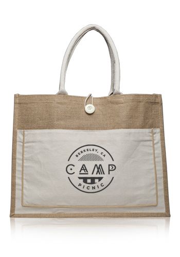 Personalized 17W x 13H inh Cotton Pocket Jute Tote Bags | TOT3777 - DiscountMugs Jute Bags Manufacturers, Jute Tote Bags, Jute Totes, Promo Gifts, Custom Tote Bags, Promotional Events, Jute Bags, Drawstring Bags, Everyday Activities