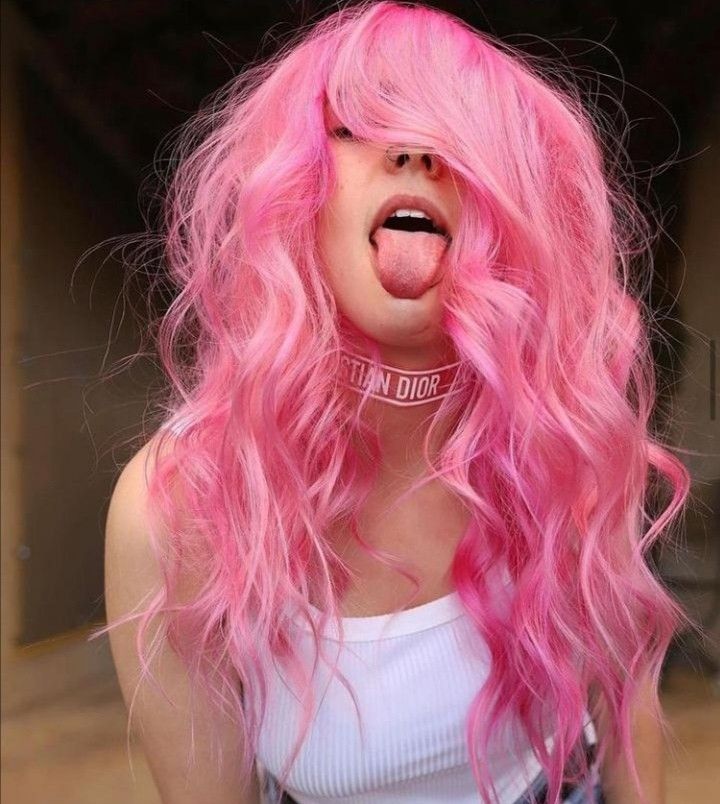 Barbie Pink Hair, Pinkish Hair, Bubblegum Pink Hair, Dyed Hair Inspiration, Punk Hair, Hair Color Pink, Colored Hair, Dye My Hair, Hair Dye Colors