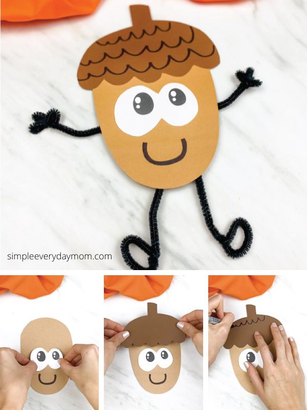 this is an easy and fun fall craft for kids to make